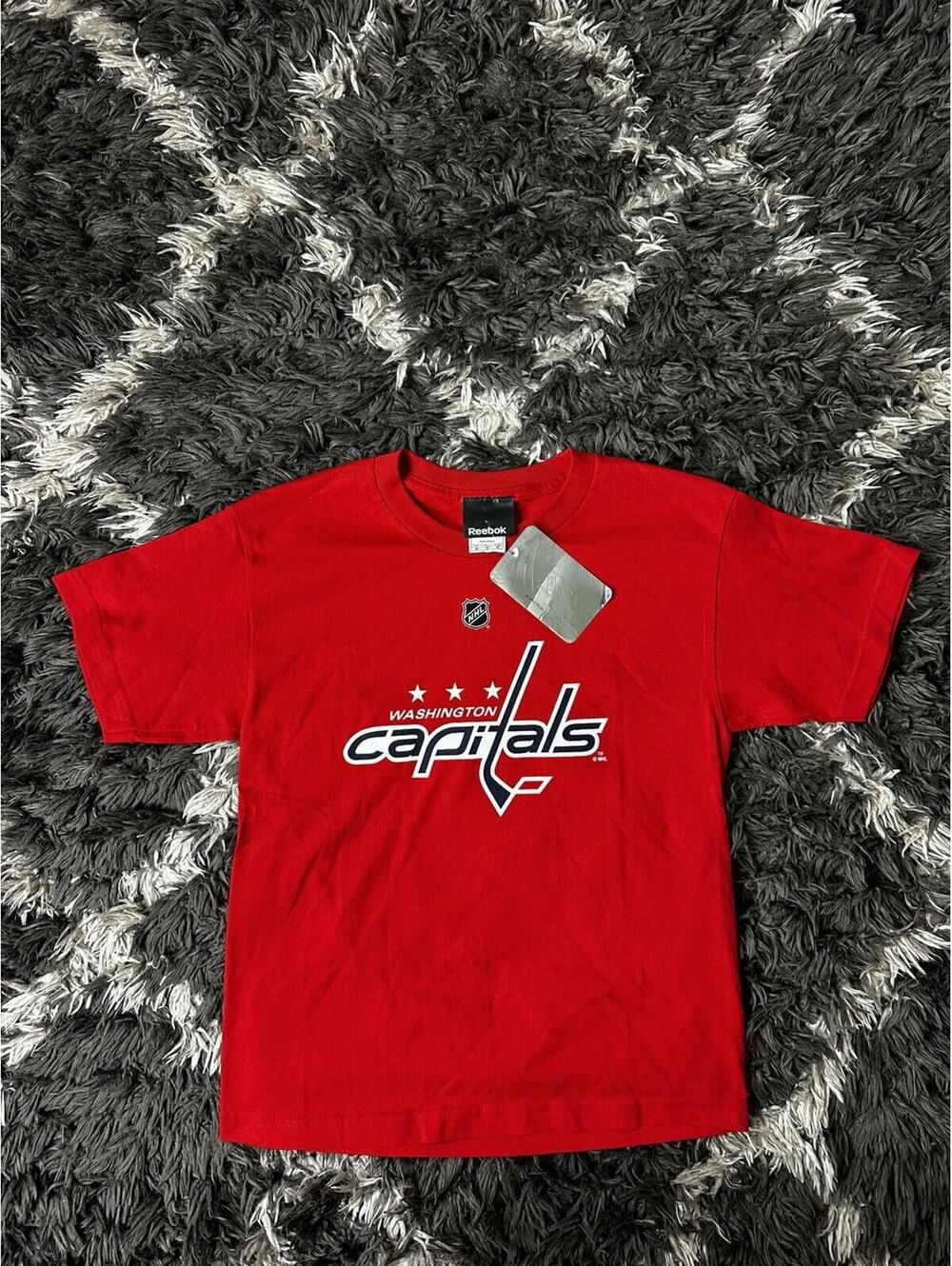 NWT Washington Capitals Reebok T Shirt Men’s M Red NHL Hockey